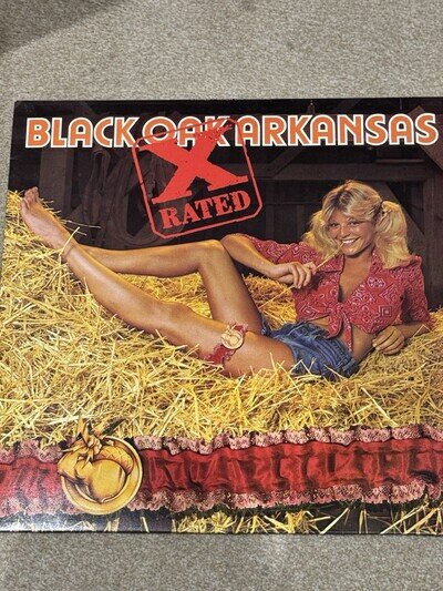 Black Oak Arkansas. X Rated 1975 First Edition MCA Records