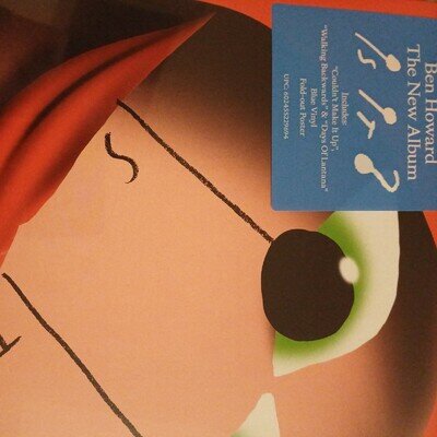 Ben Howard Is It? - Blue Coloured Vinyl LP & Poster [New & Sealed]