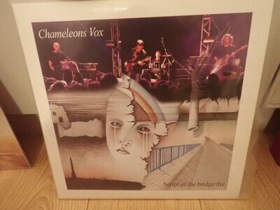 Chameleons Vox, Script of the Bridge Live, 2019 2LP Green Vinyl, Unplayed, NM