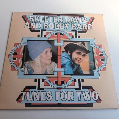Skeeter Davis & Bobby Bare / Tunes For Two VINYL LP / COUNTRY EX / £5 FLAT POST