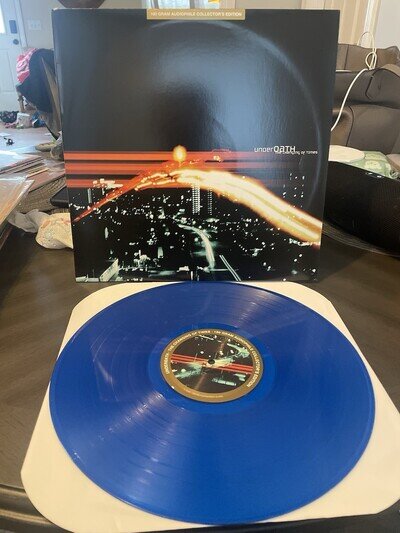 Underoath Changing of Times Collectors Edition transparent Blue 12” Vinyl LP OOP