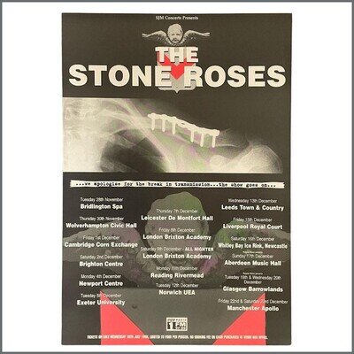 The Stone Roses 1995 UK Tour Poster (UK)