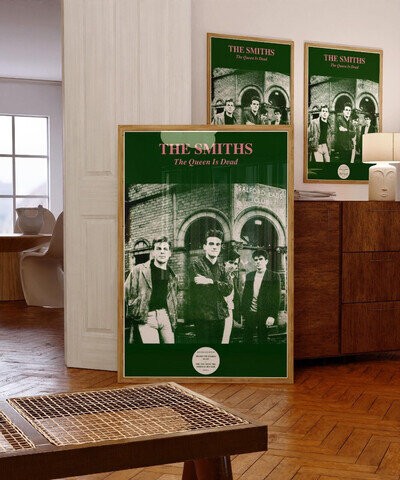 The Smiths The Queen Is Dead A2 Repro Poster