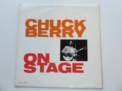 CHUCK BERRY ORIG 1963 UK LP CHUCK BERRY ON STAGE PYE INTERNATIONAL NPL .28027