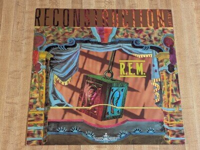 1985 Fables of the Reconstruction R.E.M. PROMO POSTER 12.5" Double Sided REM