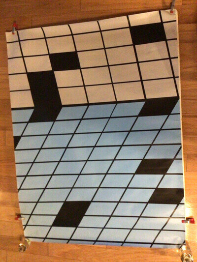 1998 R.E.M. REM UP promo poster. 30” x 40”