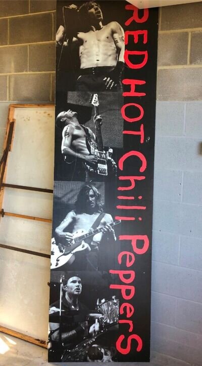 Red Hot Chilli Peppers Standee Art Work Poster Cardboard Placard Promo Display