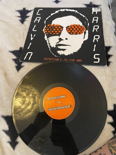 Rare House Calvin Harris Acceptable In The 80s 12” Vinyl