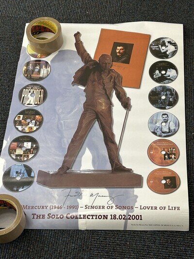 Freddie Mercury The Solo Collection Import Poster Mexico Queen