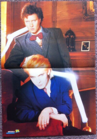 ARCADIA - 1986 UK Magazine centrefold poster DURAN DURAN