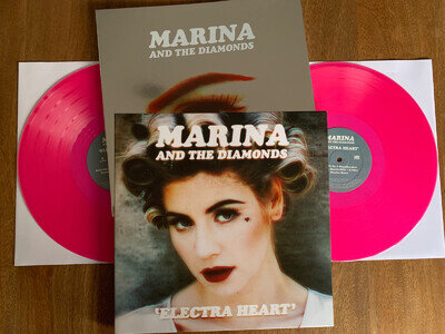Marina and the Diamonds - Electra Heart - Platinum Blonde - Magenta Vinyl 2xLP