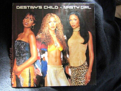 DESTINY'S CHILD "NASTY GIRL" 4 TRACK 12" VINYL IN VGC+ PLAYED & TESTED .