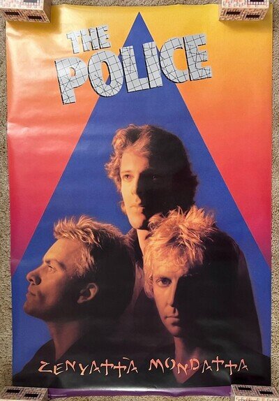 The Police 2007 Band Poster 24x36 Rock Sting Rolled