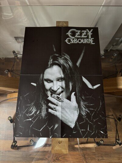Ozzy Osbourne / Black Sabbath Memorabilia A2 Magazine Poster XL
