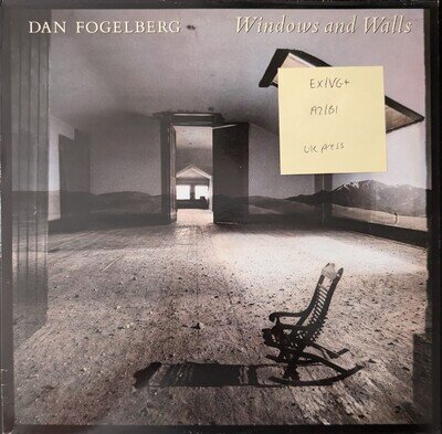 Dan Fogelberg Windows & Walls Vinyl Record EX/VG+ EPC 25773 1984