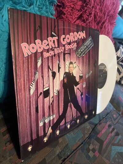 Robert Gordon ~ Rock Billy Boogie ~ LP ~ Limited ~ White Vinyl