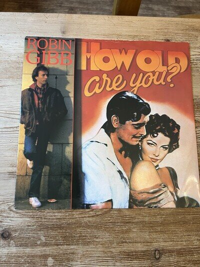 Robin Gibb How Old Are You? Vinyl LP Album