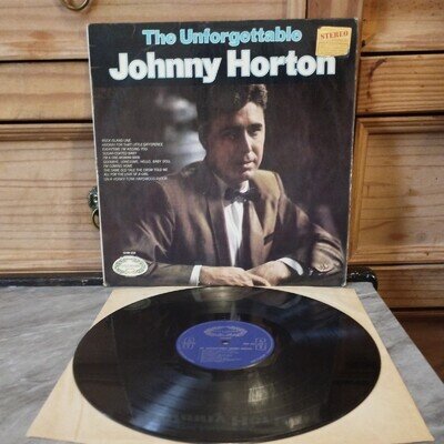 Johnny Horton - The Unforgettable Johnny Horton - LP Vinyl Music Media Record