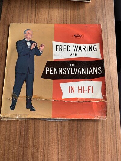FRED WARING & THE PENNSYLVANIANS "IN HI-FI" VINYL LP USA CAPITOL