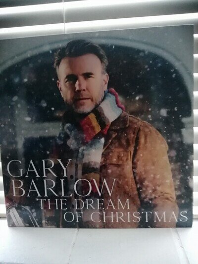 Gary Barlow album, the dream of Christmas, white Vinyl, Polydor, Gatefold, 2021.