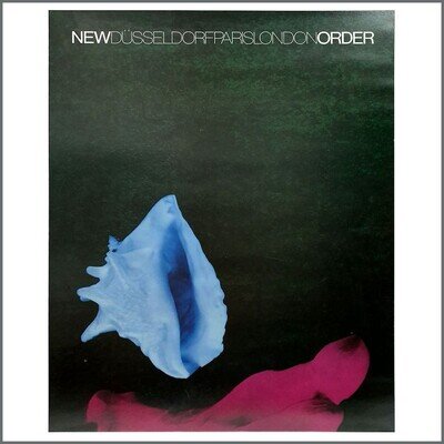 New Order 1987 Touched By The Hand Of God Promotional Poster (UK)