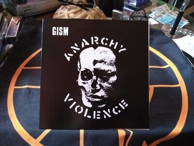 Gism Anarchy Violence 6 Track EP White Label 2020 Reissue German Press 100 Only