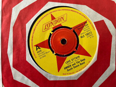 Amber & The Deep South Dance Band - Love Attack - HLZ 10572 - 1979 - Ex
