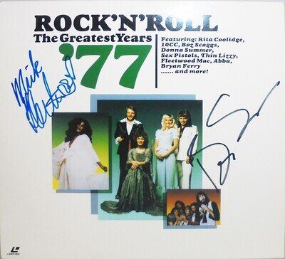 -FLEETWOOD MAC/BOZ SCAGGS- BECKETT BAS Signed/Autograph/Auto Japan LaserDisc
