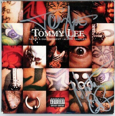 Rare -TOMMY LEE- BECKETT BAS Signed/Autograph/Auto Music CD - MOTLEY CRUE!