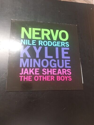 Kylie Minogue Nile Rodgers Nervo Jake Shears 12 Inch Transparent Numbered Vinyl