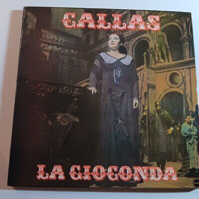 Ponchielli / Maria Callas / La Gioconda 1974 x 3 VINYL BOX OPERA EX / FAST POST