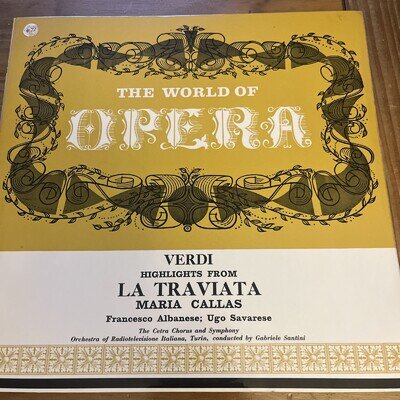 La Traviata Maria Callas World of Operas