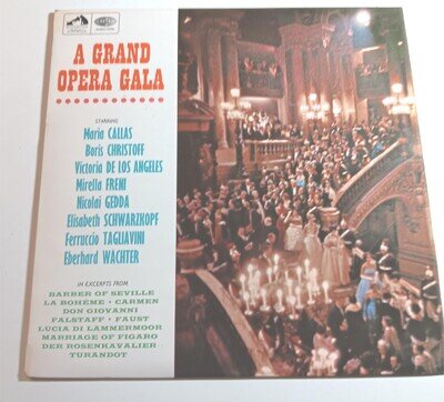 A Grand Opera Gala / 1967 VINYL LP / MARIA CALLAS ETC / EX CONDITION / FAST POST