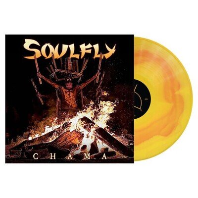 Soulfly : Chama VINYL 12" Album Coloured Vinyl (2025) ***NEW*** Amazing Value