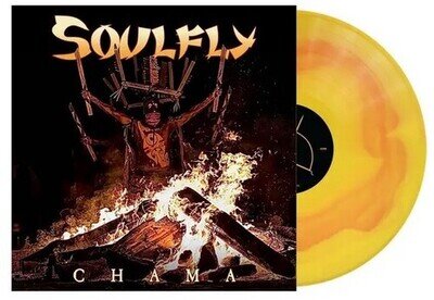 Soulfly - Chama [New Vinyl LP] Colored Vinyl, Gatefold LP Jacket, Orange, Yellow