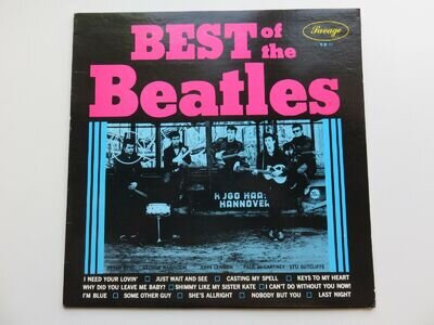 PETE BEST 1966 USA LP BEST OF THE BEATLES SAVAGE BM 71 MONO BLUE CIRCLE 1ST