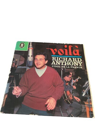 Richard Anthony Voilà L'idole De La France Vinyl Record LP