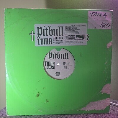 Pitbull feat. Lil Jon–Toma–2004 TVT Records–TV-2686-0 12" Vinyl Single