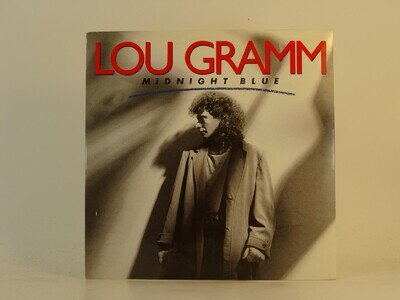 LOU GRAMM MIDNIGHT BLUE (59) 2 Track 7" Single including Picture Sleeve ATLANTIC