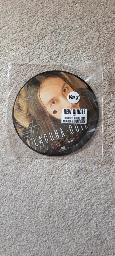 Lacuna Coil Our Truth 7" Picture Disc 2006 vinyl single record - New