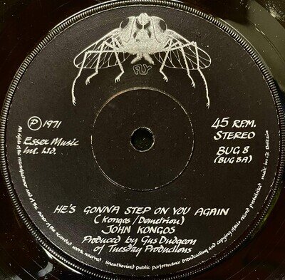 John Kongos – He’s Gonna Step On You Again - USED Vinyl 7" Single