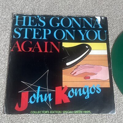 John Kongos - He's Gonna Step On You Again, 12", (green vinyl)