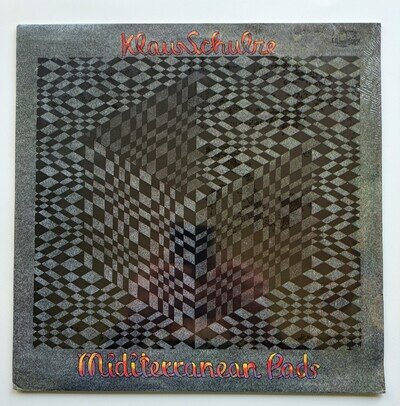 Klaus Schulze Miditerranean Pads LP Record 1990 UK Thunderbolt (THBL 081) SEALED