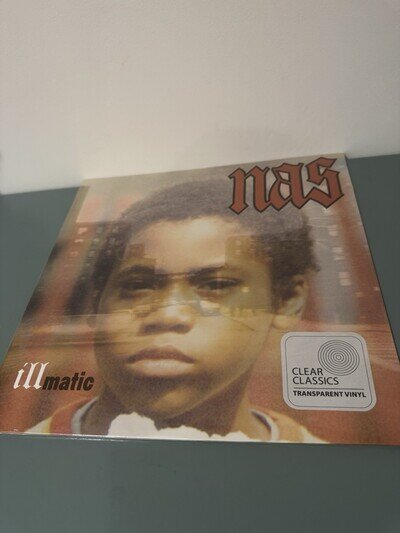 Nas Illmatic Vinyl Record Sealed New Transparent