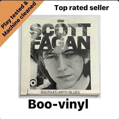 Scott Fagan South Atlantic Blues 12" Lp Vinyl Record Ex / Vg+ Condition