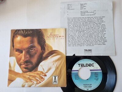 Thomas Anders - Love Of My Own 7'' Vinyl Germany PROMO FACTS