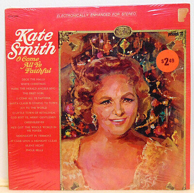 Kate Smith - O Come All Ye Faithful - Pickwick/33 Records Vinyl LP - SEALED