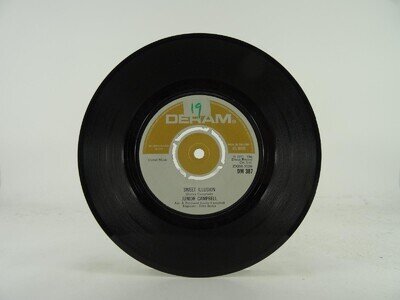 JUNIOR CAMPBELL SWEET ILLUSION 84/3 (84) 2 Track 7" Single including Plain Paper