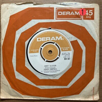 JUNIOR CAMPBELL - SWEET ILLUSION - 1973 DERAM