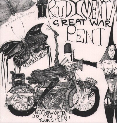 Rudimentary Peni Great War LP vinyl Europe Sealed 2021 SEAL012LP